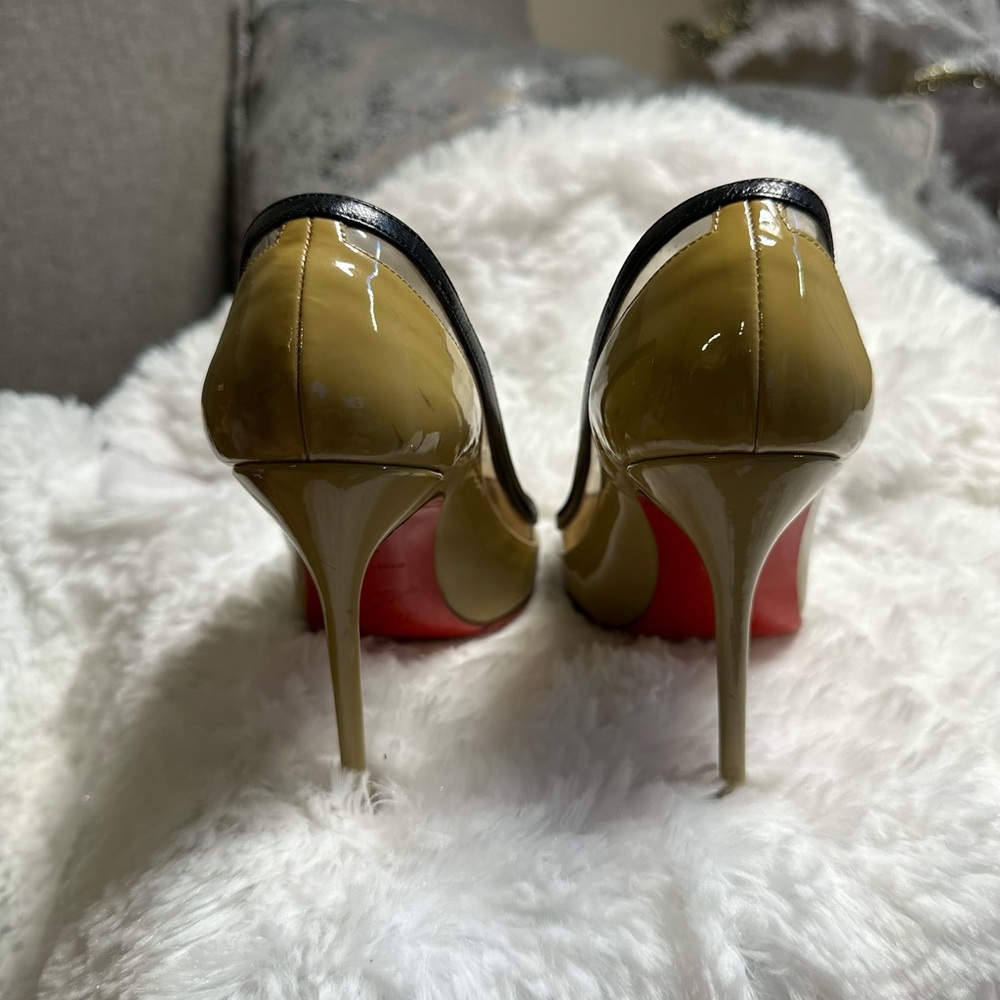 Christian Louboutin Women Shoes High Heels Pump Stilettos Ivory - Picture 5 of 5